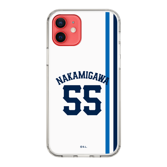 スリムプロテクションケース［ 埼玉西武ライオンズ- #55 NAKAMIGAWA - ホーム ］
