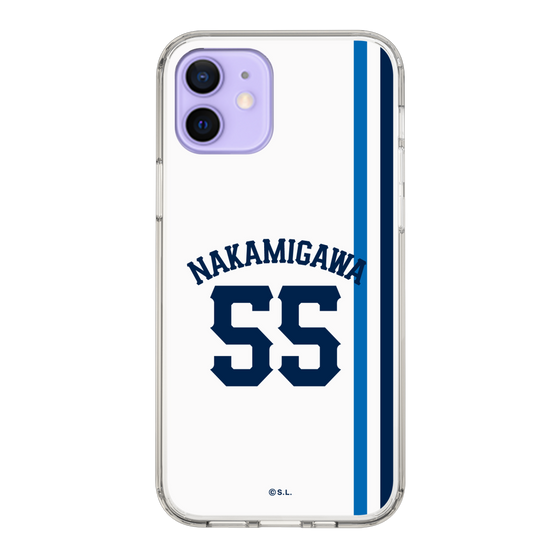 スリムプロテクションケース［ 埼玉西武ライオンズ- #55 NAKAMIGAWA - ホーム ］