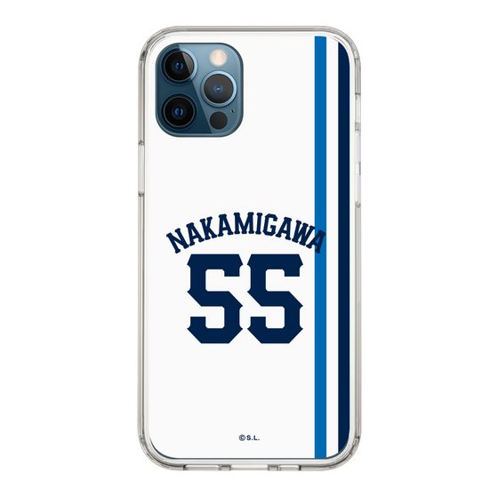 スリムプロテクションケース［ 埼玉西武ライオンズ- #55 NAKAMIGAWA - ホーム ］