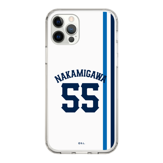 スリムプロテクションケース［ 埼玉西武ライオンズ- #55 NAKAMIGAWA - ホーム ］