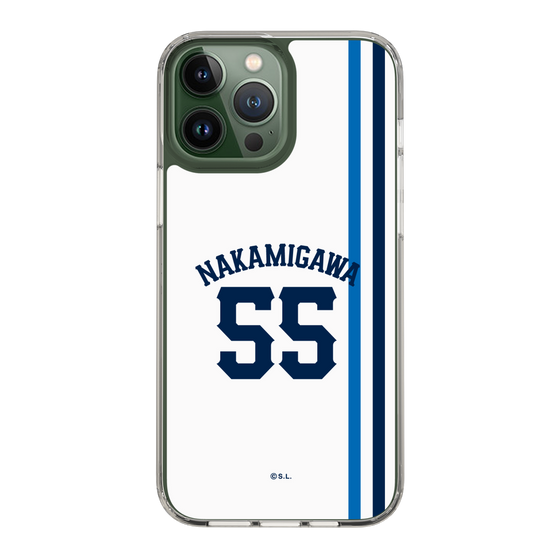 スリムプロテクションケース［ 埼玉西武ライオンズ- #55 NAKAMIGAWA - ホーム ］