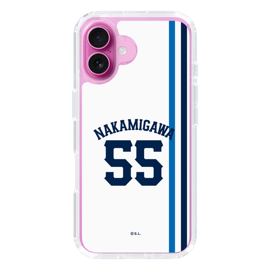 スリムプロテクションケース［ 埼玉西武ライオンズ- #55 NAKAMIGAWA - ホーム ］