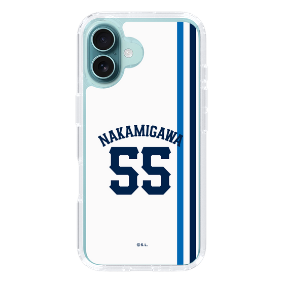 スリムプロテクションケース［ 埼玉西武ライオンズ- #55 NAKAMIGAWA - ホーム ］