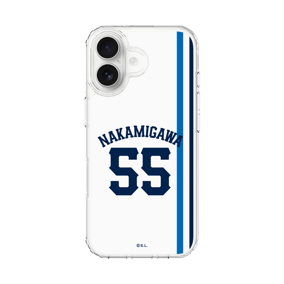 スリムプロテクションケース［ 埼玉西武ライオンズ- #55 NAKAMIGAWA - ホーム ］
