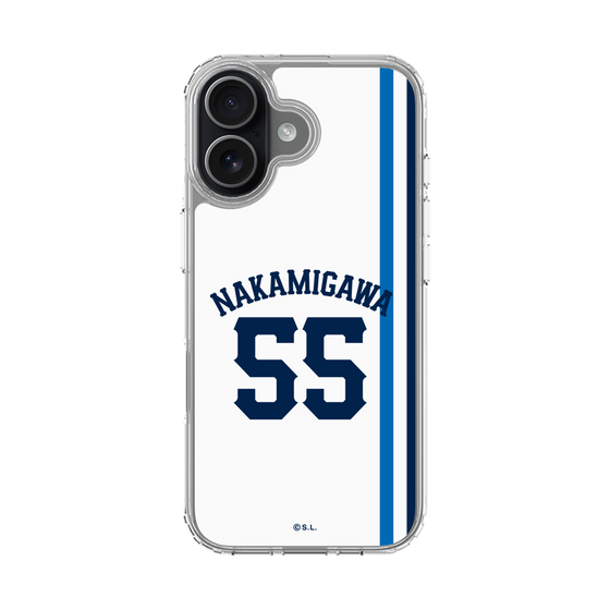 スリムプロテクションケース［ 埼玉西武ライオンズ- #55 NAKAMIGAWA - ホーム ］