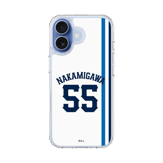 スリムプロテクションケース［ 埼玉西武ライオンズ- #55 NAKAMIGAWA - ホーム ］