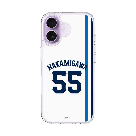 スリムプロテクションケース［ 埼玉西武ライオンズ- #55 NAKAMIGAWA - ホーム ］