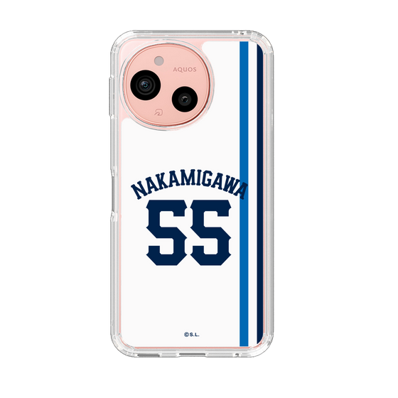 スリムプロテクションケース［ 埼玉西武ライオンズ- #55 NAKAMIGAWA - ホーム ］
