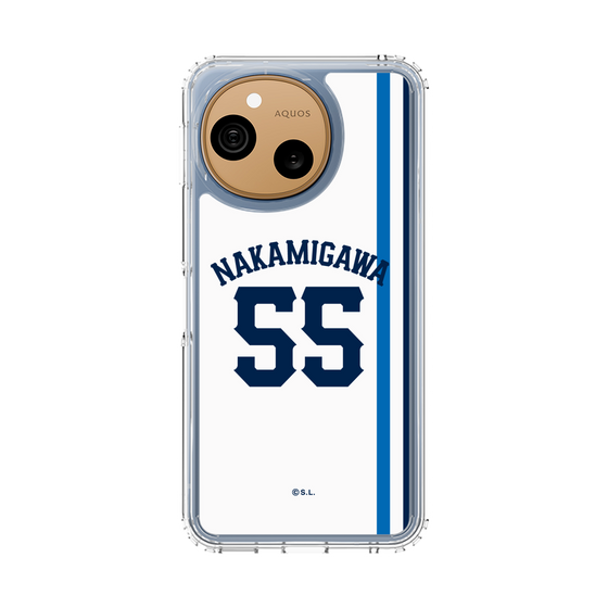 スリムプロテクションケース［ 埼玉西武ライオンズ- #55 NAKAMIGAWA - ホーム ］