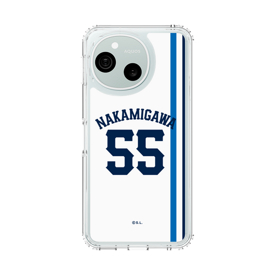 スリムプロテクションケース［ 埼玉西武ライオンズ- #55 NAKAMIGAWA - ホーム ］