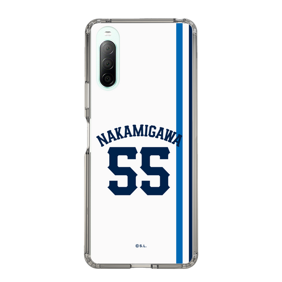 スリムプロテクションケース［ 埼玉西武ライオンズ- #55 NAKAMIGAWA - ホーム ］