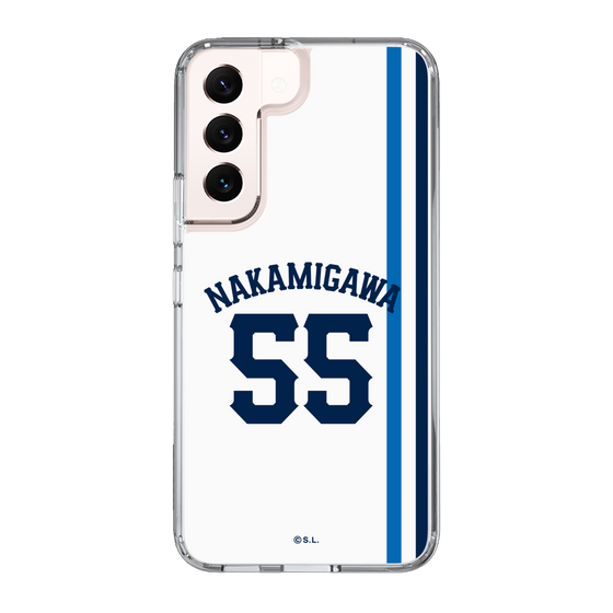 スリムプロテクションケース［ 埼玉西武ライオンズ- #55 NAKAMIGAWA - ホーム ］