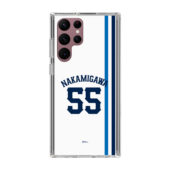 スリムプロテクションケース［ 埼玉西武ライオンズ- #55 NAKAMIGAWA - ホーム ］