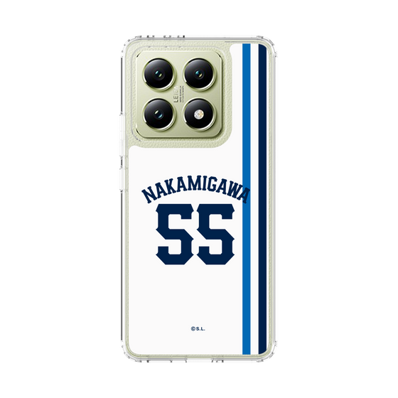 スリムプロテクションケース［ 埼玉西武ライオンズ- #55 NAKAMIGAWA - ホーム ］