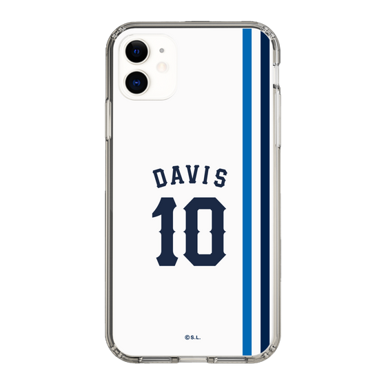 スリムプロテクションケース［ 埼玉西武ライオンズ- #10 DAVIS - ホーム ］
