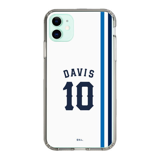 スリムプロテクションケース［ 埼玉西武ライオンズ- #10 DAVIS - ホーム ］