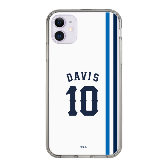 スリムプロテクションケース［ 埼玉西武ライオンズ- #10 DAVIS - ホーム ］