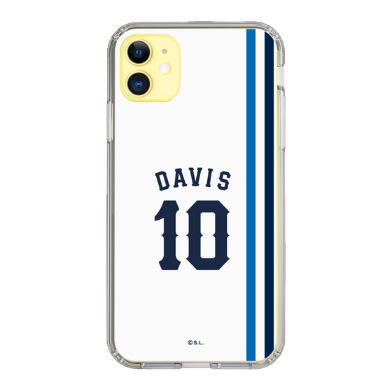 スリムプロテクションケース［ 埼玉西武ライオンズ- #10 DAVIS - ホーム ］