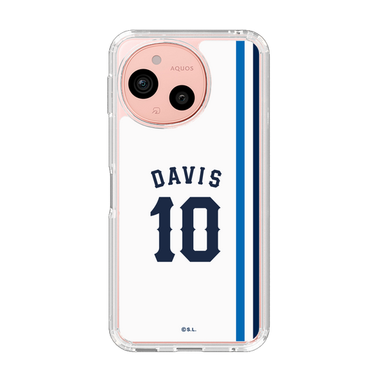 スリムプロテクションケース［ 埼玉西武ライオンズ- #10 DAVIS - ホーム ］