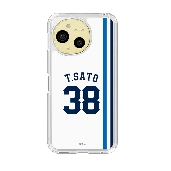 スリムプロテクションケース［ 埼玉西武ライオンズ- #38 T.SATO - ホーム ］