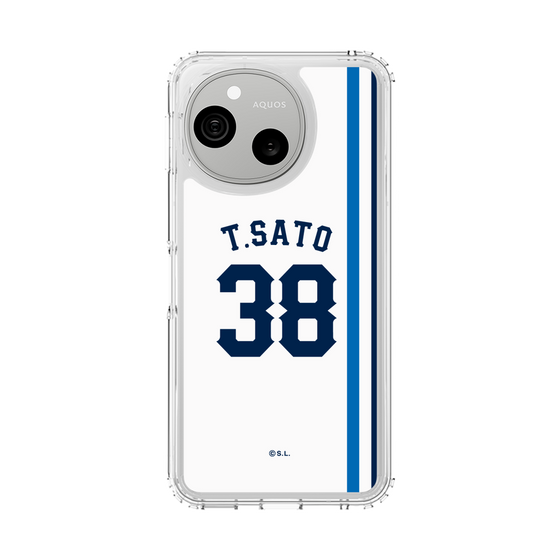 スリムプロテクションケース［ 埼玉西武ライオンズ- #38 T.SATO - ホーム ］