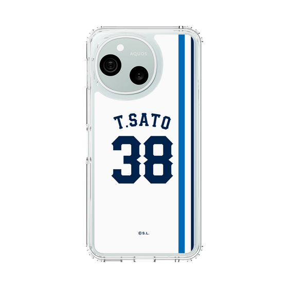 スリムプロテクションケース［ 埼玉西武ライオンズ- #38 T.SATO - ホーム ］