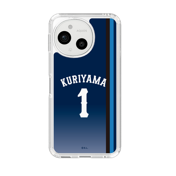スリムプロテクションケース［ 埼玉西武ライオンズ- #1 KURIYAMA - ビジター ］