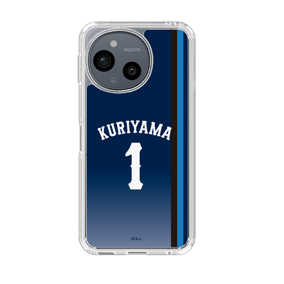 スリムプロテクションケース［ 埼玉西武ライオンズ- #1 KURIYAMA - ビジター ］