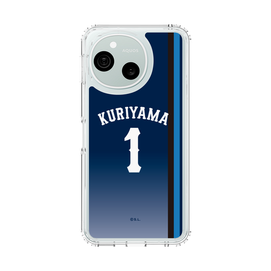 スリムプロテクションケース［ 埼玉西武ライオンズ- #1 KURIYAMA - ビジター ］