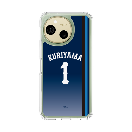 スリムプロテクションケース［ 埼玉西武ライオンズ- #1 KURIYAMA - ビジター ］