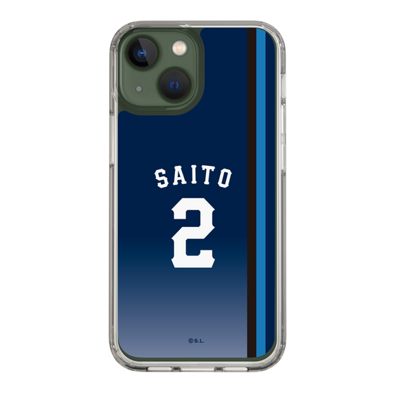 スリムプロテクションケース［ 埼玉西武ライオンズ- #2 SAITO - ビジター ］