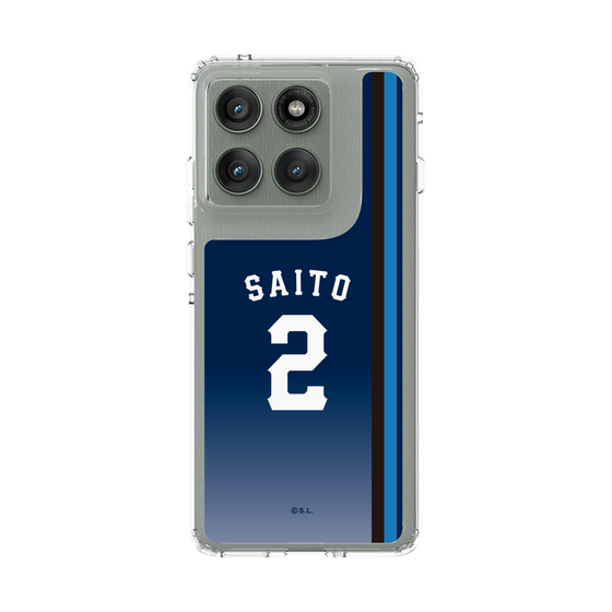 スリムプロテクションケース［ 埼玉西武ライオンズ- #2 SAITO - ビジター ］