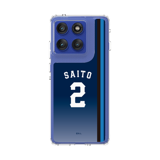 スリムプロテクションケース［ 埼玉西武ライオンズ- #2 SAITO - ビジター ］