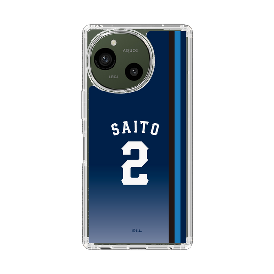 スリムプロテクションケース［ 埼玉西武ライオンズ- #2 SAITO - ビジター ］