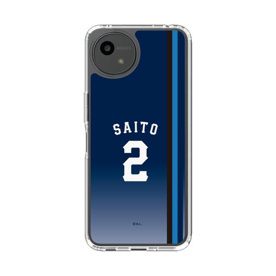 スリムプロテクションケース［ 埼玉西武ライオンズ- #2 SAITO - ビジター ］