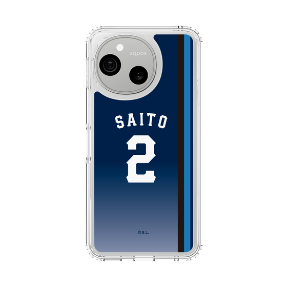 スリムプロテクションケース［ 埼玉西武ライオンズ- #2 SAITO - ビジター ］