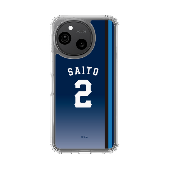 スリムプロテクションケース［ 埼玉西武ライオンズ- #2 SAITO - ビジター ］