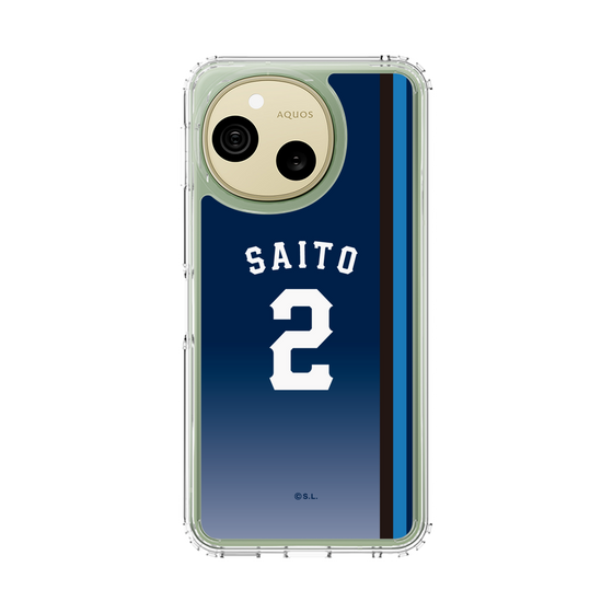 スリムプロテクションケース［ 埼玉西武ライオンズ- #2 SAITO - ビジター ］
