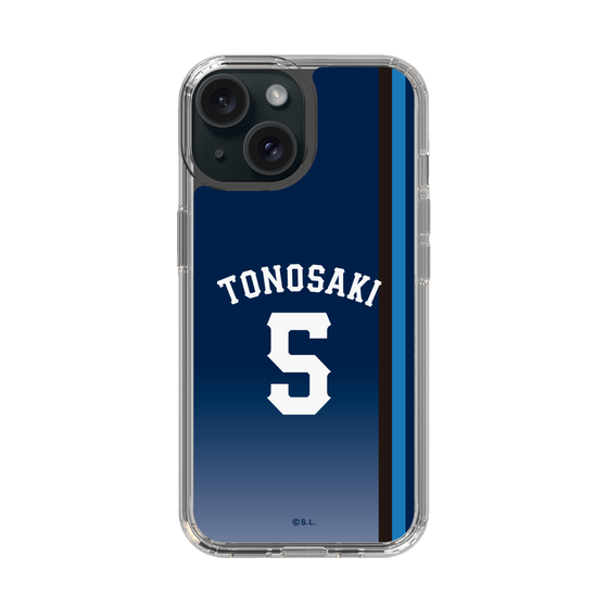スリムプロテクションケース［ 埼玉西武ライオンズ- #5 TONOSAKI - ビジター ］