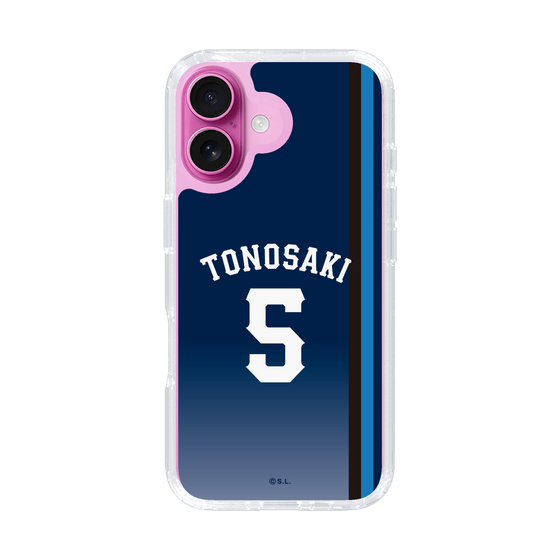 スリムプロテクションケース［ 埼玉西武ライオンズ- #5 TONOSAKI - ビジター ］