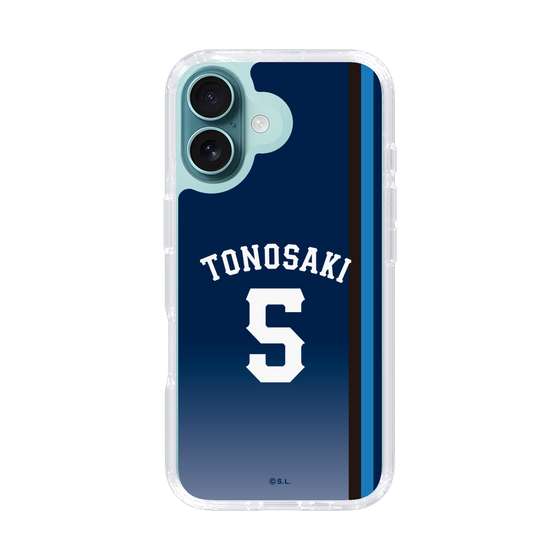 スリムプロテクションケース［ 埼玉西武ライオンズ- #5 TONOSAKI - ビジター ］