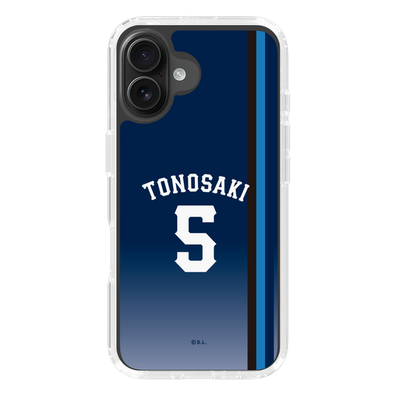 スリムプロテクションケース［ 埼玉西武ライオンズ- #5 TONOSAKI - ビジター ］
