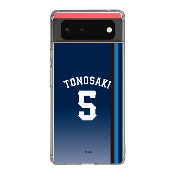 スリムプロテクションケース［ 埼玉西武ライオンズ- #5 TONOSAKI - ビジター ］