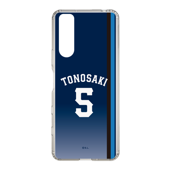 スリムプロテクションケース［ 埼玉西武ライオンズ- #5 TONOSAKI - ビジター ］
