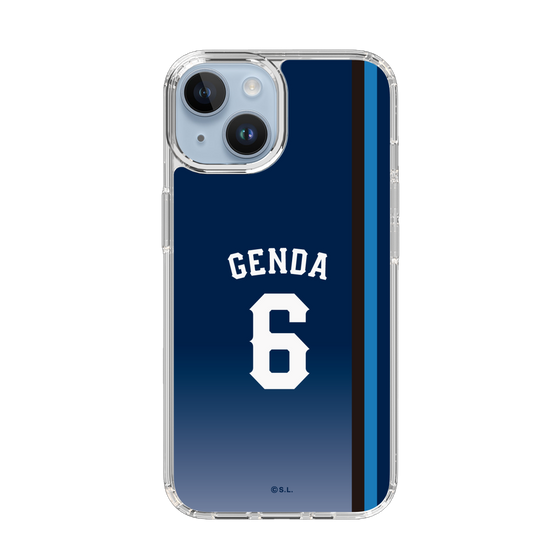 スリムプロテクションケース［ 埼玉西武ライオンズ- #6 GENDA - ビジター ］