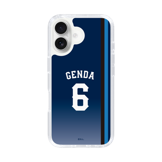 スリムプロテクションケース［ 埼玉西武ライオンズ- #6 GENDA - ビジター ］