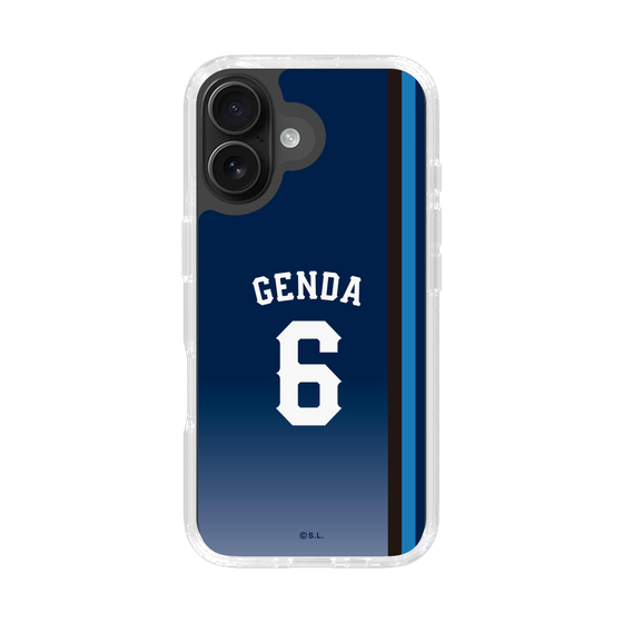 スリムプロテクションケース［ 埼玉西武ライオンズ- #6 GENDA - ビジター ］