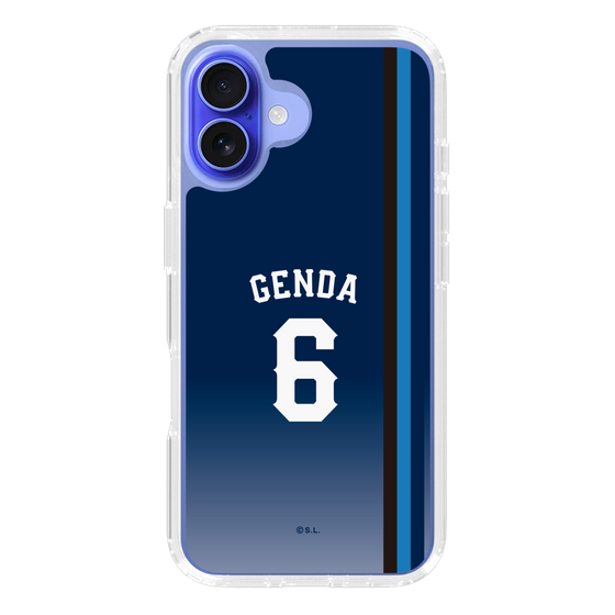 スリムプロテクションケース［ 埼玉西武ライオンズ- #6 GENDA - ビジター ］