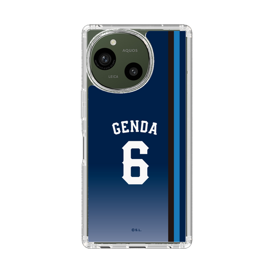 スリムプロテクションケース［ 埼玉西武ライオンズ- #6 GENDA - ビジター ］
