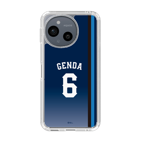 スリムプロテクションケース［ 埼玉西武ライオンズ- #6 GENDA - ビジター ］